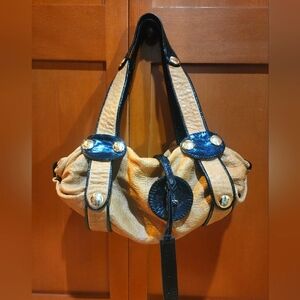 GUSTTO super soft LEATHER BAG hobo vintage